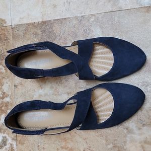 Easy Spirit Navy Mary Jane